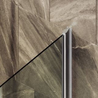 Шторка на ванну MaybahGlass MGV-776-5 60см хром матовый